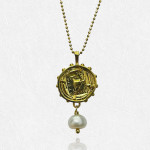 Power Coin Pendant - Sterling Silver 925